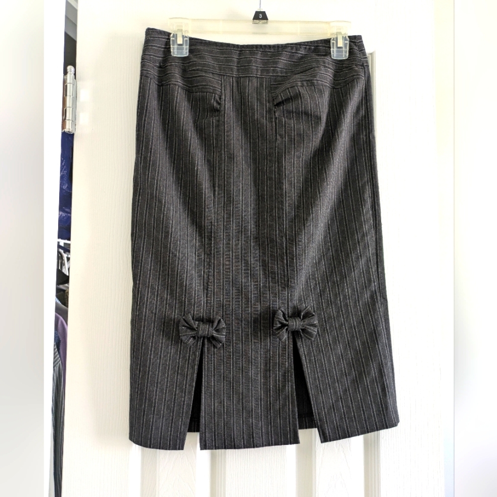 Candie's Grey Formal Skirt Sz 3